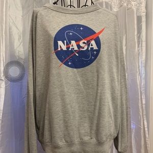 nasa thin crew neck